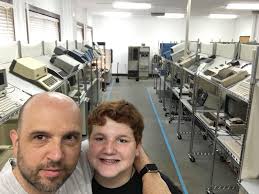 Peter Cetinski and Alex helping out at...