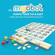 All cards are face up and the players work together cooperatively to win. Mojobot World S First Tangible Coding Robot And Board Game By Project Lab Kickstarter Robot Games For Kids Computer Games For Kids Coding For Kids