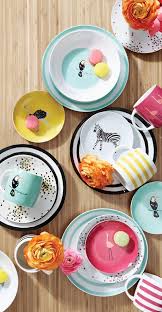 Martha Stewart Collection Whim Dinnerware Collection Only At Macy S Dinnerware Dining Entertaining M Fun Dinnerware Colorful Dinnerware Dinnerware Set