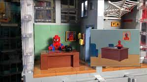 Spider Man Siting On A Table Meme Spiderman