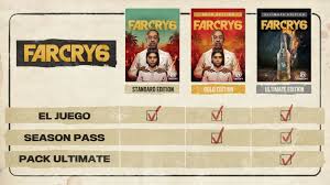The collector's edition of the game is available exclusively on the ubisoft store and includes the following physical and digital content: Far Cry 6 Presenta Precio Y Contenido De Su Edicion Coleccionista Ultimate Y Mas