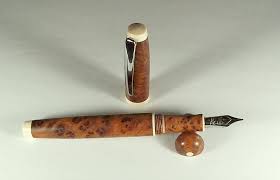 Image result for mammoth bone inlay fountain pen