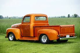 Image result for Orange 1951 Truck