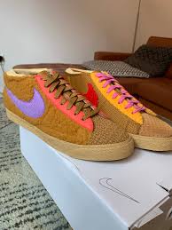 Us 8,5 / 42 eur color: Nike Cactus Plant Flea Market X Blazer Mid Sponge By You Grailed