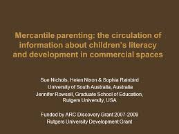 Affective commercials don't just sell us a great product; Mercantile Parenting The Circulation Of Information About Children S Literacy And Development In Commercial Spaces Sue Nichols Helen Nixon Sophia Rainbird Ppt Download