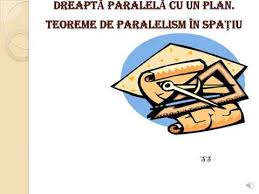 Sa se scrie ecuatia dreptei paralele cu o x care se afla la distanta 5 de ea. DreaptÄƒ ParalelÄƒ Cu Un Plan Teoreme De Paralelism Youtube