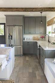 Combining your gray cabinets with white cabinets can provide a much needed contrast while brightening up the entire look. 66 Gray Kitchen Design Ideas Inspiration For Grey Kitchens Decoholic