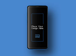 Featuring The Amazing Free Mockup Of Samsung Galaxy S9 Empty Screen Download This Free Psd From The Original Source Of Yash Ranpara E Samsung Galaxy S9 Galaxy