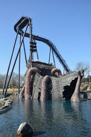 If you are heading south, heide park is ideal to visit on the road if you would like to experience some excitement on the way down through germany. Heide Park Krake Theme Parks Rides Amusement Park Rides Crazy Roller Coaster