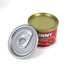 China 70g In Stock Food Grade Tomato Tin Can Metal Tuna Cans Empty Packaging China Rio Canned Tomato Canned Chopped Tomato