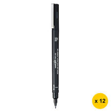 2 top rated unipin pens to buy now. Low Price Uni Pin Br 200 S Drawing Brush Pens Pack Of 12 Black Ink Ebay
