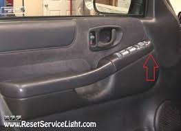 A door lock actuator is the component in electronic door locks that is responsible for locking and unlocking the vehicle's doors. Diy Change The Power Window Switch On Chevy S10 Blazer 1995 2004 Reset Service Light Reset Oil Life Maintenance Light Reset
