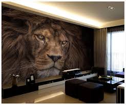 3d Wallpaper Custom 3d Murals Wallpaper Animals Wall Paper Hd Terrible Wildlife Lion Background Wall Decor 3d Room Wallpaper Custom 3d Mural Wallpaper 3d Wallpapermural Wallpaper Aliexpress