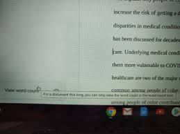 Word count is also an important tool to use when choosing your audience: Google Docs Does Not Allow One To See Word Count At The Side Once The Document Exceeds 3200 Words Mildlyinfuriating
