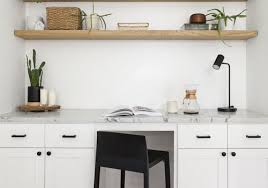 There's a place for everything and everything in its place when it comes to this monochrome office supply kit. The Best Places To Buy Chic Home Office Decor