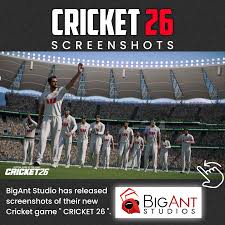 🔥Wait is Over !!! ⏩ CRICKET 26 Official Screenshots are Out Now 🥶 👉 Follow our @gaming2million_official Page for More Informations & Update News 🔥 BigAnt Studios Has released Official Screenshot of