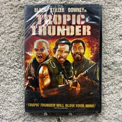 Tropic Thunder DVD 2008 Ben Stiller Jack Black Robert Downey Jr. Widescreen  | eBay