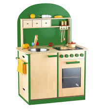 Kinderkuche Sun Spielkuche Aus Holz Grun In 2020 Spielkuche Holz Kinderkuche Spielkuche