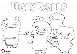 Free Printable Uglydolls Coloring Page Coloring Sheet Uglydolls Coloringsheet Uglydoll Cartoon Coloring Pages Coloring Pages Inspirational Coloring Pages