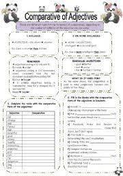 We did not find results for: Comparative Of Adjectives Exercises Esl Worksheet By Elisabeteguerreiro