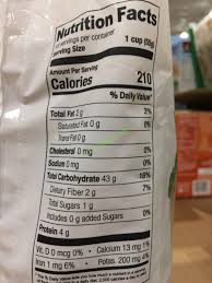 Products made with cauliflower, like cauliflower rice, have exploded in recent years. Costco 1211501 Solare Organic Brown Rice And Cauliflower Chart Costcochaser