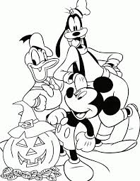 Printable disney fall coloring pages. Character Halloween Coloring Pages Clip Art Library