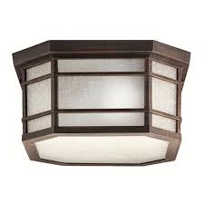 Kichler 9811 Cameron 3 Lt Outdoor Flush Mount Outdoor Ceiling Lights Outdoor Lights