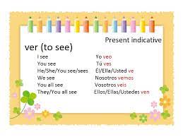 Find the latest vereit, inc. Ver Conjugation In Spanish Spanishdictionary