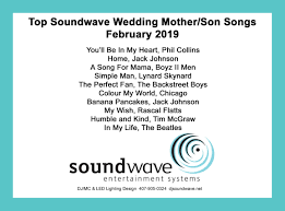 Because it's no secret that moms don't traditionally get a lot of love at weddings. Wedding Songs Mother Son Soundwave Entertainment Wedding Djs Led Lighting Design Orlando Djs Orlando Fl