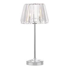2,248 crystal shades lamps products are offered for sale by suppliers on alibaba.com, of which table lamps & reading lamps accounts for 19%, lamp covers & shades accounts for 3%. Large Table Lamp Polished Chrome Crystal Glass Shade Laura Ashley