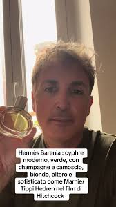 Barenia di Hermes : biondo algido, verde, scamosciato con note di  Champagne. Il profumo di Tippi Hedren in Marnie, sul suo cavallo Florio.  #recensioneprofumo #profumicommerciali #hermesbarenia ...
