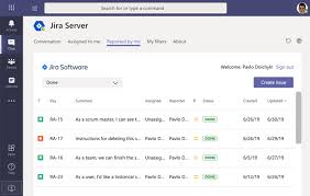 Jira Server App For Microsoft Teams Sharepoint Microsoft Server