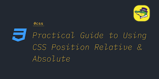 Practical Guide To Using Css Position Relative Absolute Html5 Css Learntocode Https Alligator Io Css Pract Learn To Code Tech Company Logos Company Logo