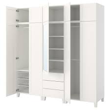 Platsa Szafa Bialy Sannidal Ridabu Zamow Dzis Ikea Ikea No Closet Solutions Ikea Wardrobe
