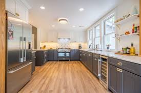 This allows you to leave the cabinet bodies in place, so you don't need to clear out the cabinets and live out of boxes for weeks. A 100 Year Old Tudor Kitchen Renovation In Westchester Sweeten Com