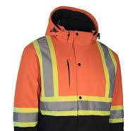 Veste chauffante softshell hivernale haute visibilité