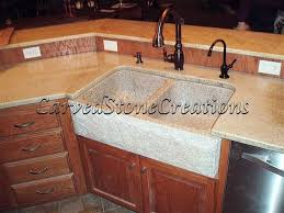 Sink designed for dish washing. Natural Stone Vessel Sinks And Kitchen Sinks For Your Home Csc