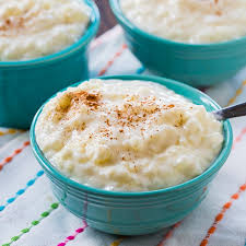 old fashioned rice pudding y