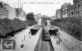 Gare De Montrouge Ceinture 1867 Petite Ceinture Paris Paris Gare