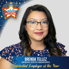 Congratulations to our Confidential Secretary, Brenda Tellez,