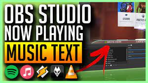 Obs Studio Scrolling Music Text With Spotify Itunes Winamp Foobar Current Music Itunes Spotify