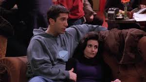 Friends forever i love my friends friends poster tv friends season 1 how i met your mother phoebe buffay friends friends forever photo friends cast guys ross geller joey chandler best friends best sitcoms ever ross. Nike Hoodie Tennis Worn By David Schwimmer Ross Geller In Friends Season 1 Episode 15 The One With The Stoned Guy 1995