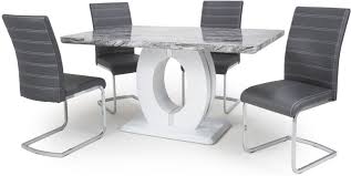 These neptune furniture come with amazing features and enhance safety and the quality of sleep. Shankar Neptune High Gloss White With Grey Marble Effect Dining Table And 4 Callisto Grey Dining Chair Cfs Furniture Uk