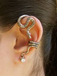 Boucle D Oreille Serpent Moda Taki Gotik Taki Piercing Fikirleri