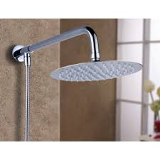 Cheap shower heads, buy quality home improvement directly from china suppliers. Hb223 304 Stainless Steel Rain Shower Head Set 10 25cm Round Shopee Malaysia