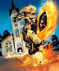 A ghost bike (also referred to as a ghostcycle or whitecycle) is a bicycle roadside memorial, placed where a cyclist has been killed or severely injured, usually by the driver of a motor vehicle. Ghost Rider S Bike Object Comic Vine