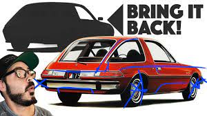 Unfortunately, it seems that everybody who wanted one bought one in the first few model years and sales plummeted thereafter. Amc Pacer Re Design What If It Was Built Today Youtube