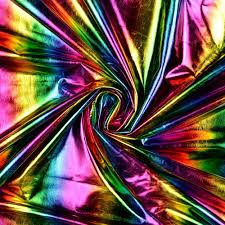 Komm, lass uns die welt bemalen. Elastic Jersey Regenbogenfarben Stoffe Hemmers