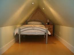Now you can attach rods and shelves wherever you want. Very Small Attic Room Attic Rooms Attic Spaces Attic Room Ideas