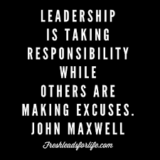 Educational thoughts in hindi and english. Matt D Findley On Instagram Leadership Is Taking Responsibility While Others Are Making Excuses John Maxwell Leader Quotes Leadership Quotes Manager Quotes